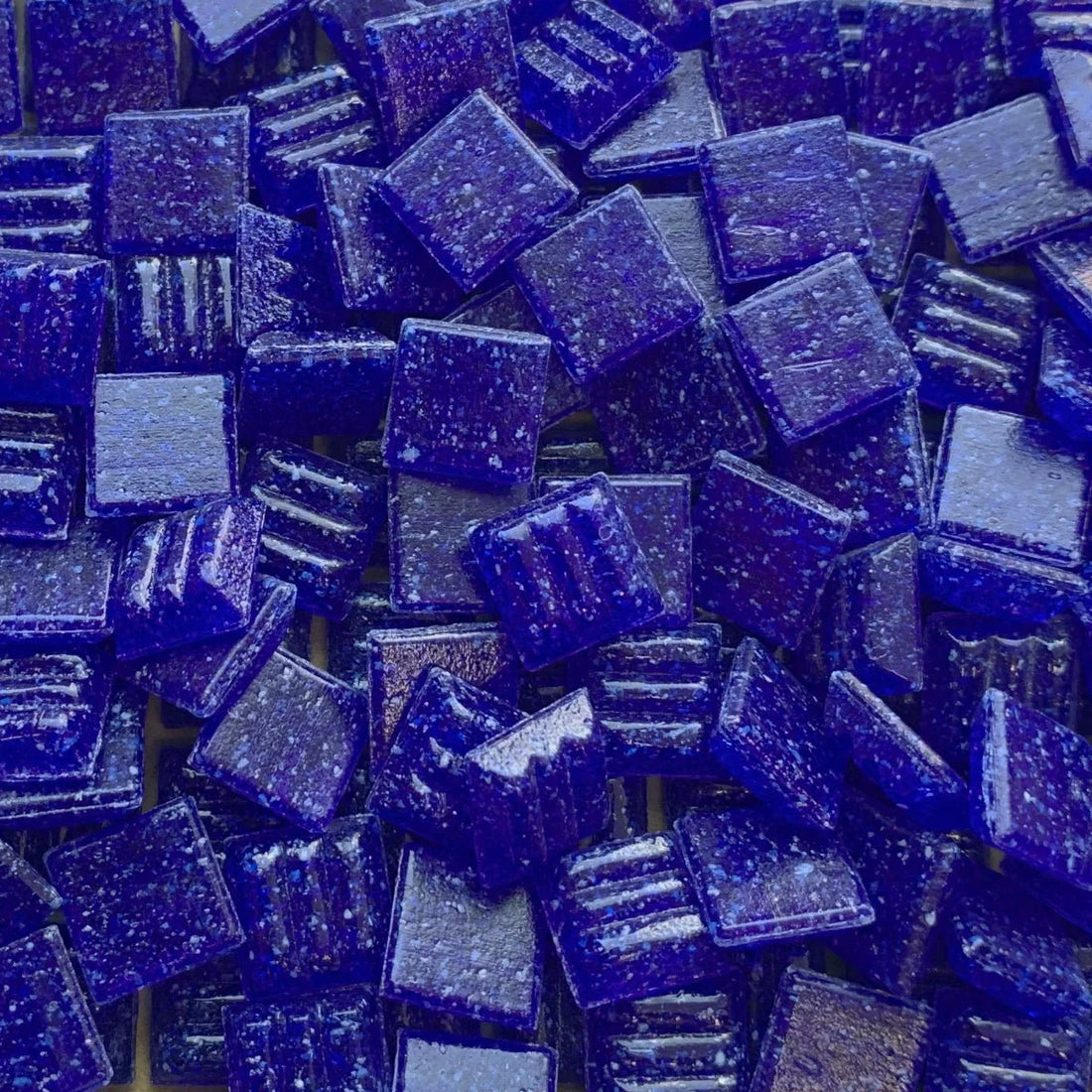 Glasmosaik 10mm  Kobalt (lose)