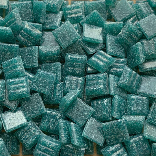 Glasmosaik 10mm Isvit (lös) 