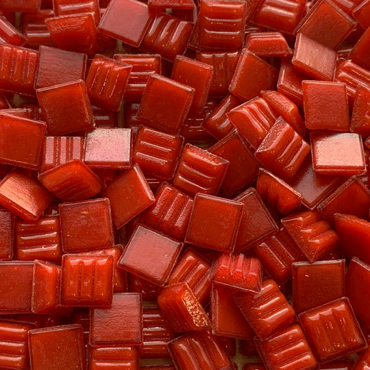 Glasmosaik 10mm rot (lose)