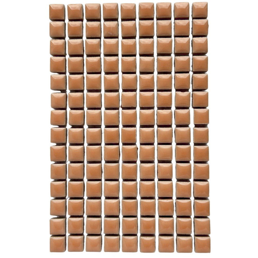 Mini Glazed Ceramic 10mm  Salmon