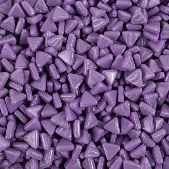 Miniaturowa mozaika szklana trójkątna Magenta