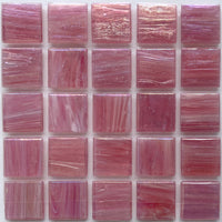 Glasmozaiek Iriserend 20mm Bubbelgum