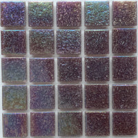 Glasmozaiek Iriserend 20mm Mangosteen