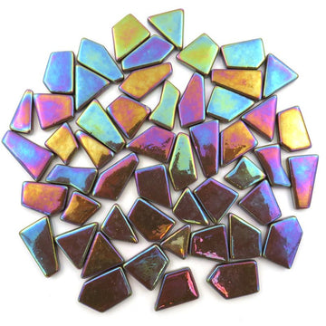 Ottoman Puzzles Iridescent Coffee