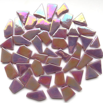 Ottoman Puzzles Iridescent Purple