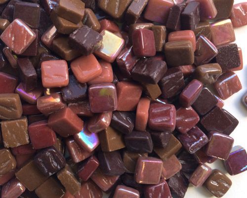 Ottoman 8mm Braun Mix