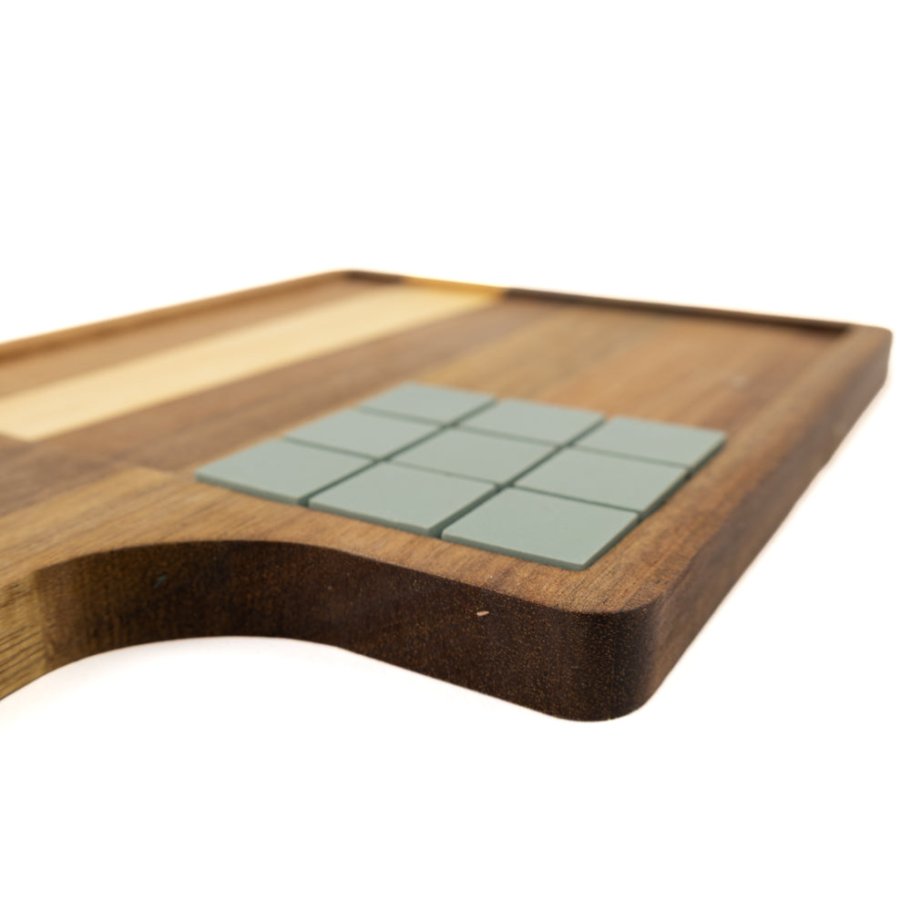 Einlege-Schneidebrett: Akazie 18 x 30 cm