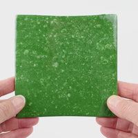 Video showing Morasutti Smalti mosaic tile – green – 11.5 x 11.5 cm, rotated to show full tile