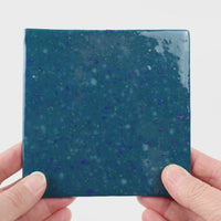 Video showing Morasutti Smalti mosaic tile – blue – 11.5 x 11.5 cm, rotated to show full tile