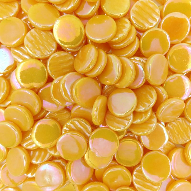 Rounds Pearlised 18mm  Goldenrod