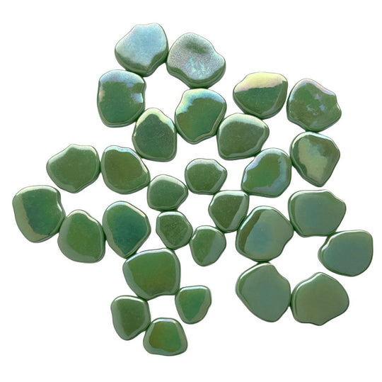 Kwiat Wiśni Perłowo Zieleń Łąkowa