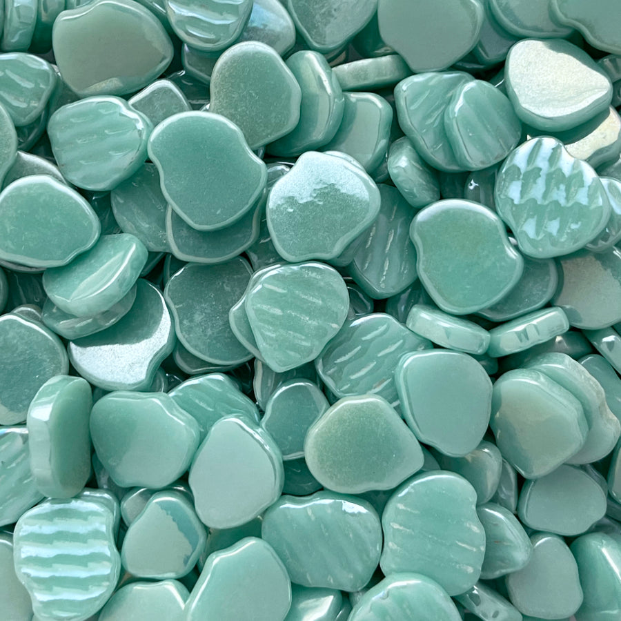 Sakura Blossom Perle Hell Cyan 