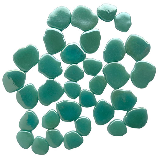 Kwiat Wiśni Perłowo Jasny Cyjan