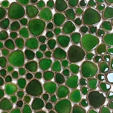 Kieselmosaik  Delta Grün