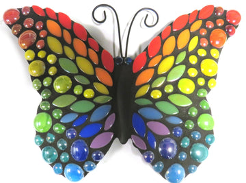 Regenboog Vlinder 24cm