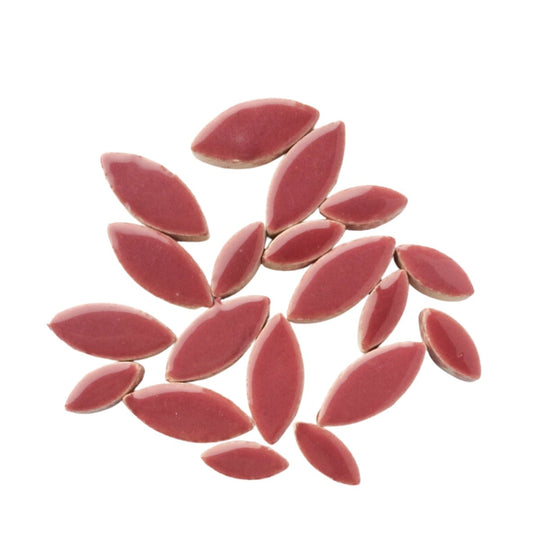 Bloemblaadjes Donkermauve