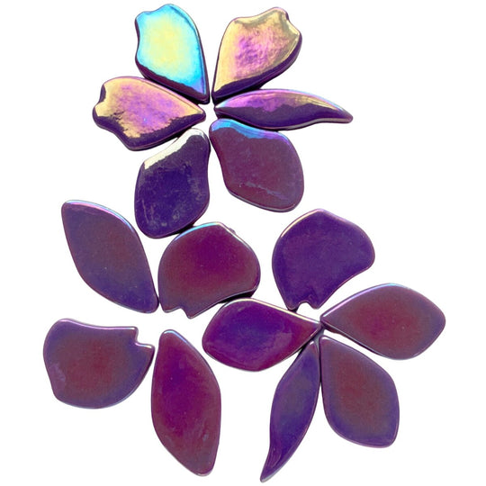 Fallen Petals Pearlised Magenta