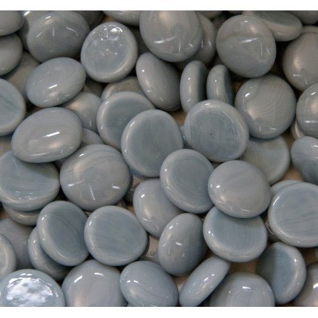 Glass Nuggets 16-20mm  Grey