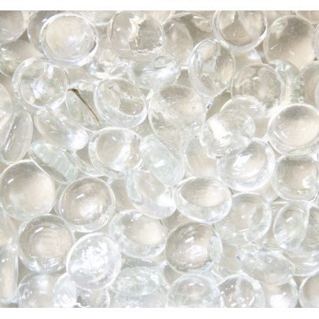 Glass Nuggets 16-20mm  Clear Crystal