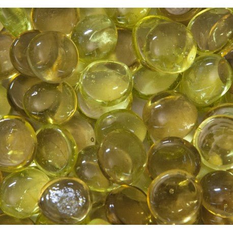 Glasdruppels  16-20mm Kristalgeel