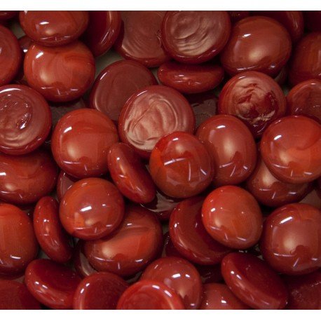 Glasnuggets 16-20mm  Rot