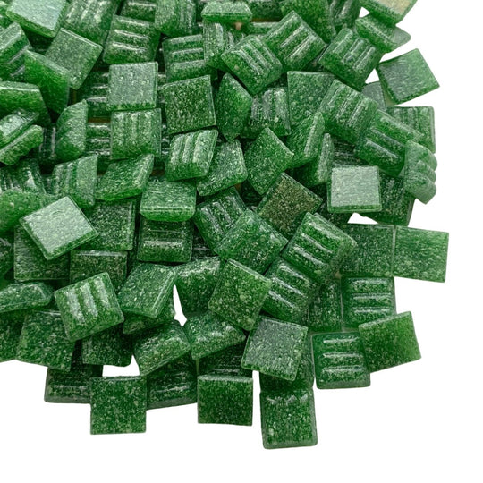 Glasmosaik 10mm  Spinat