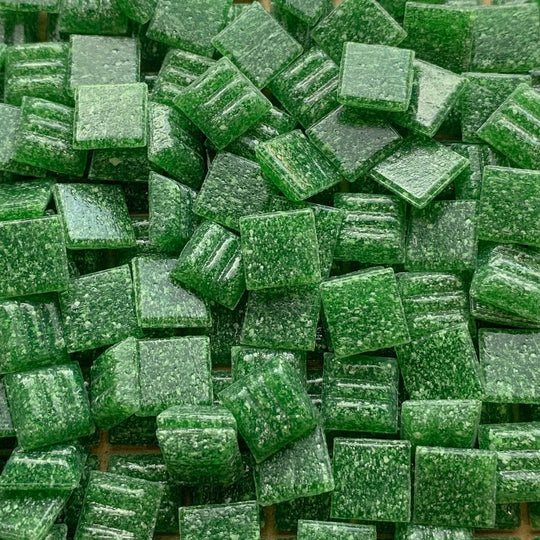 Glasmosaik 10mm  Spinat