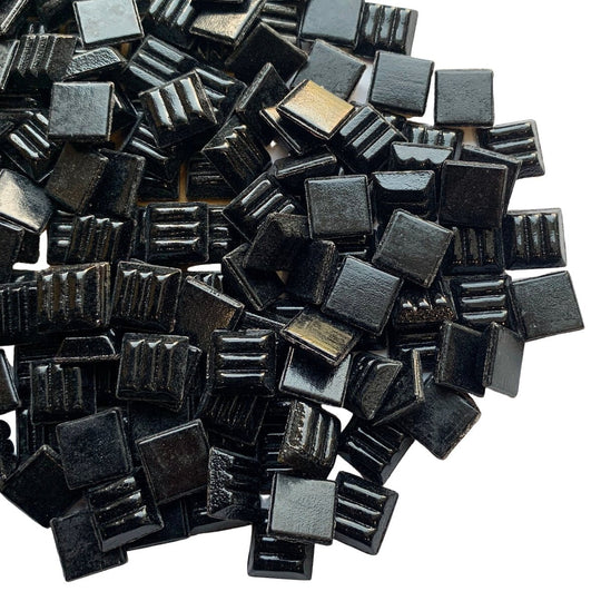 Pâtes de Verre 10mm  Noir