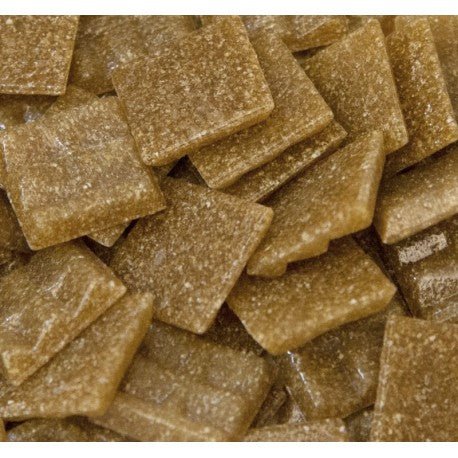 Glass Vitreous 20mm  Mid Brown