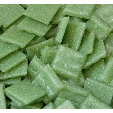 Mozaika szklana 20mm wiosenna zieleń