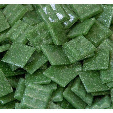 Glasmozaiek 20mm Spinazie