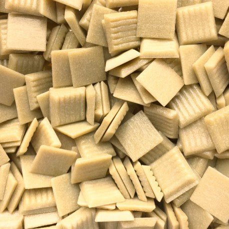 Murano Glass Mosaic 20mm  Cream