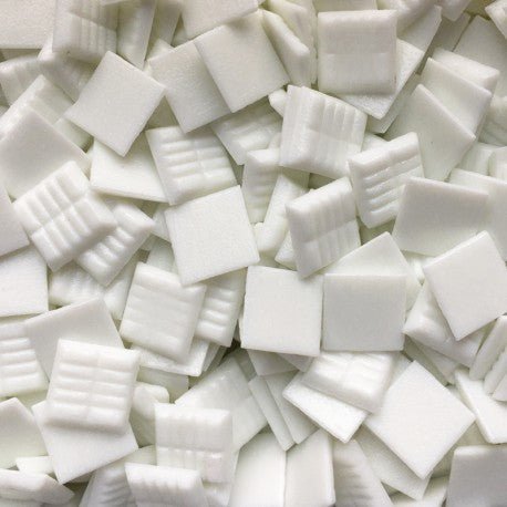 Mozaika szklana Murano 20mm biała