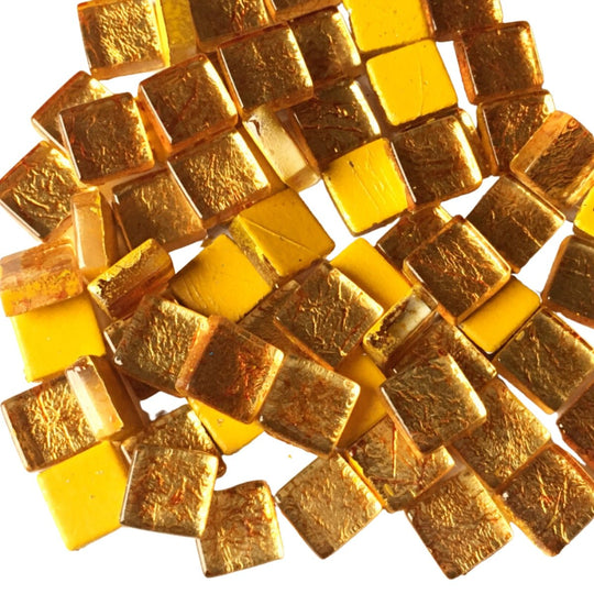 Glasmosaik Spiegel 10mm  Kupfer