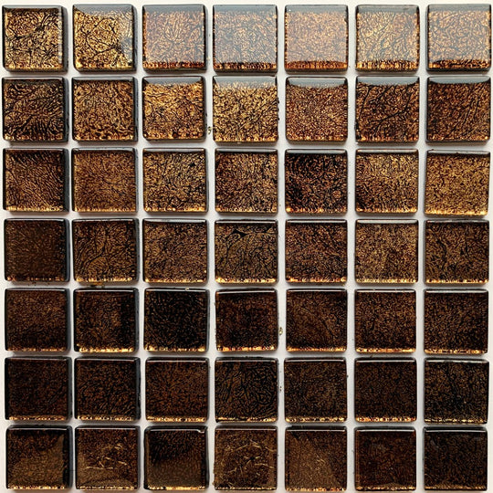 Mirrored/Metallic Tiles 20mm  Brass