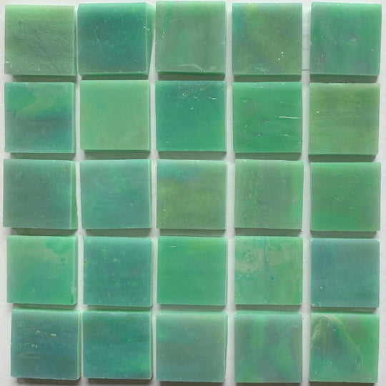 Glacier Tiffany Glass Mosaic 20mm  Pistachio