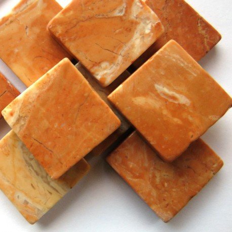 Marmur 20mm Pomarańczowo Czerwony