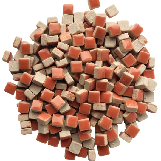 Mikro ceramika 5mm koralowa czerwień