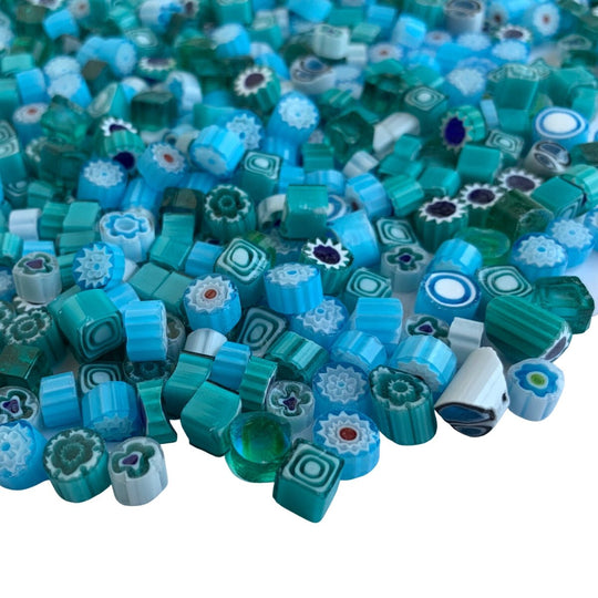 Millefiori mieszanka niebieska