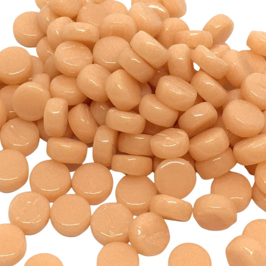 Mini kółeczka 8mm morelowe