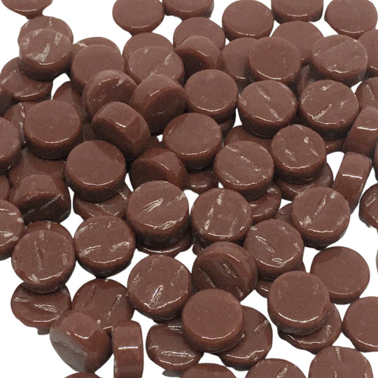 Mini kółka 8mm Bordowy