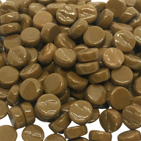 Mini kółka 8mm kawa