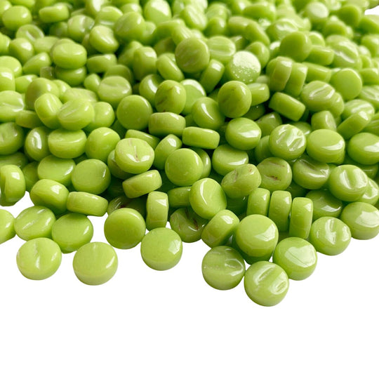 Mini kółeczka 8mm limonka