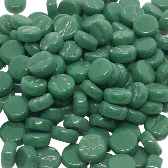 Mini kółka 8mm zielony jodłowy