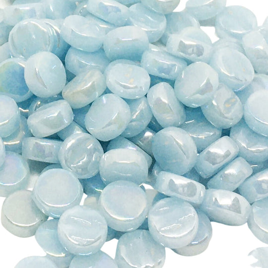 Mini kółka perłowe 8mm woda