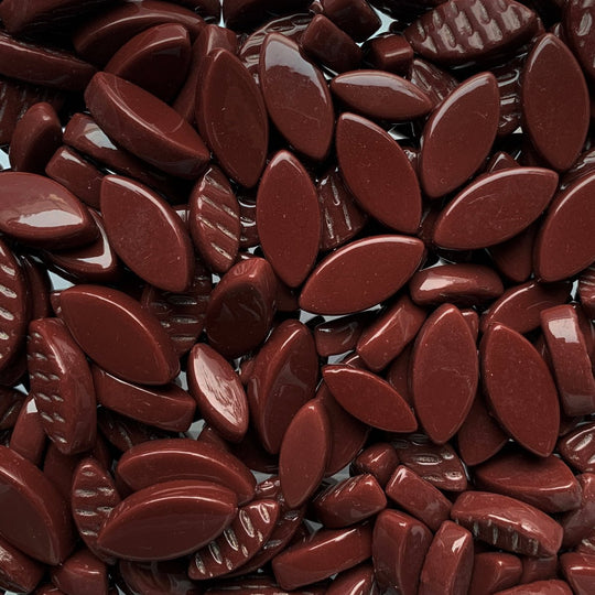 Ottoman Płatki Kwiatów Bordowy