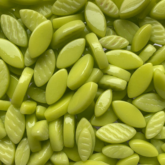 Ottoman Płatki Kwiatów Zielonożółty