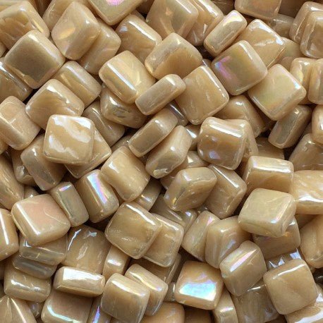 Ottoman Perlowy 8mm Karmelowy