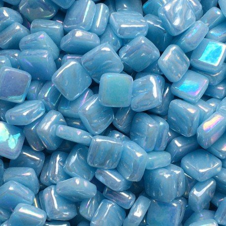 Ottoman Perlowy 8mm Połowa Turkusowa