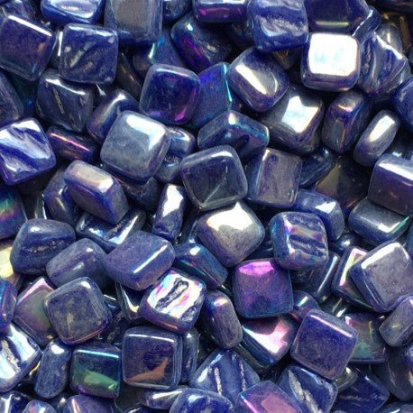 Ottoman Perlowy 8mm Królewski niebieski